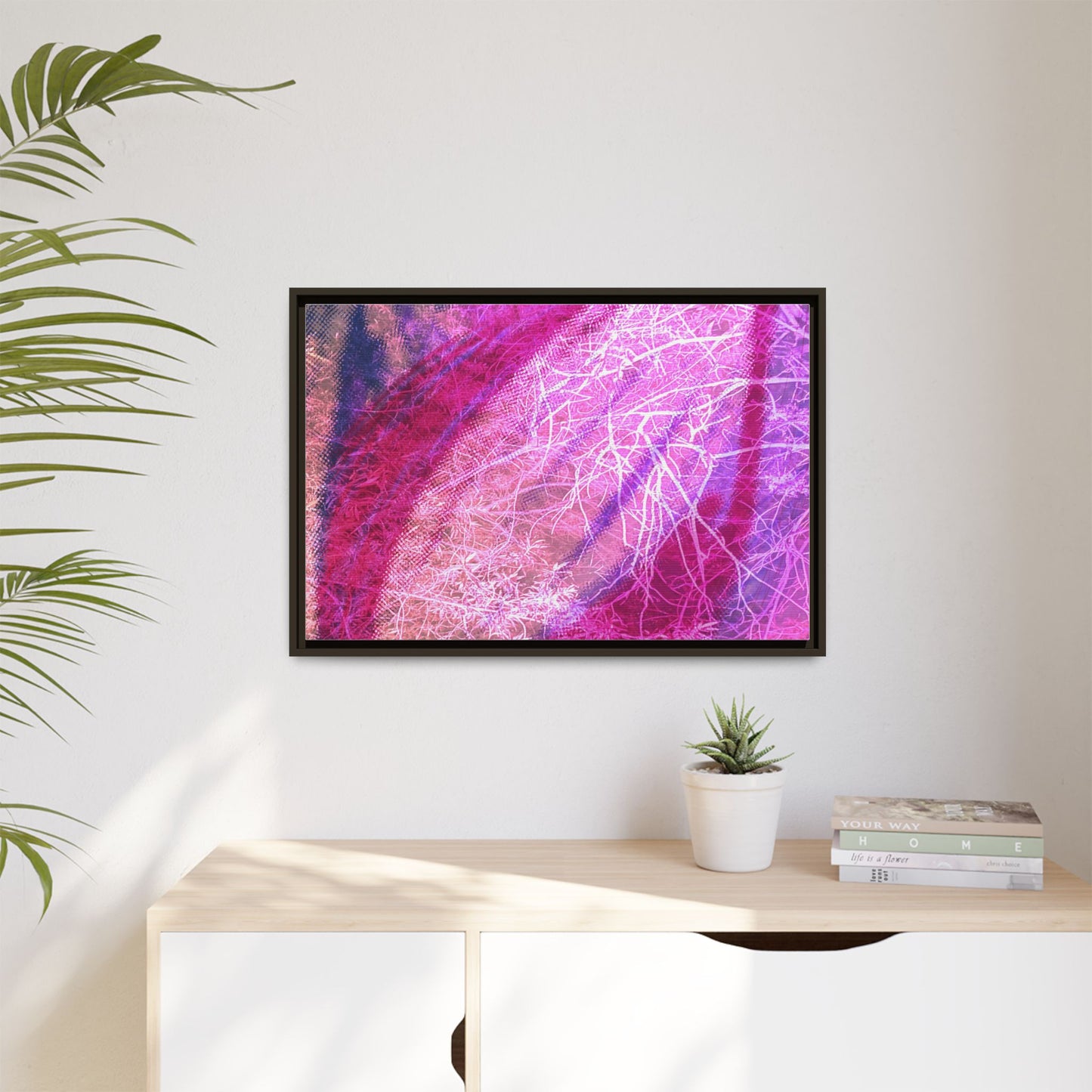 Bloom Framed Canvas Art