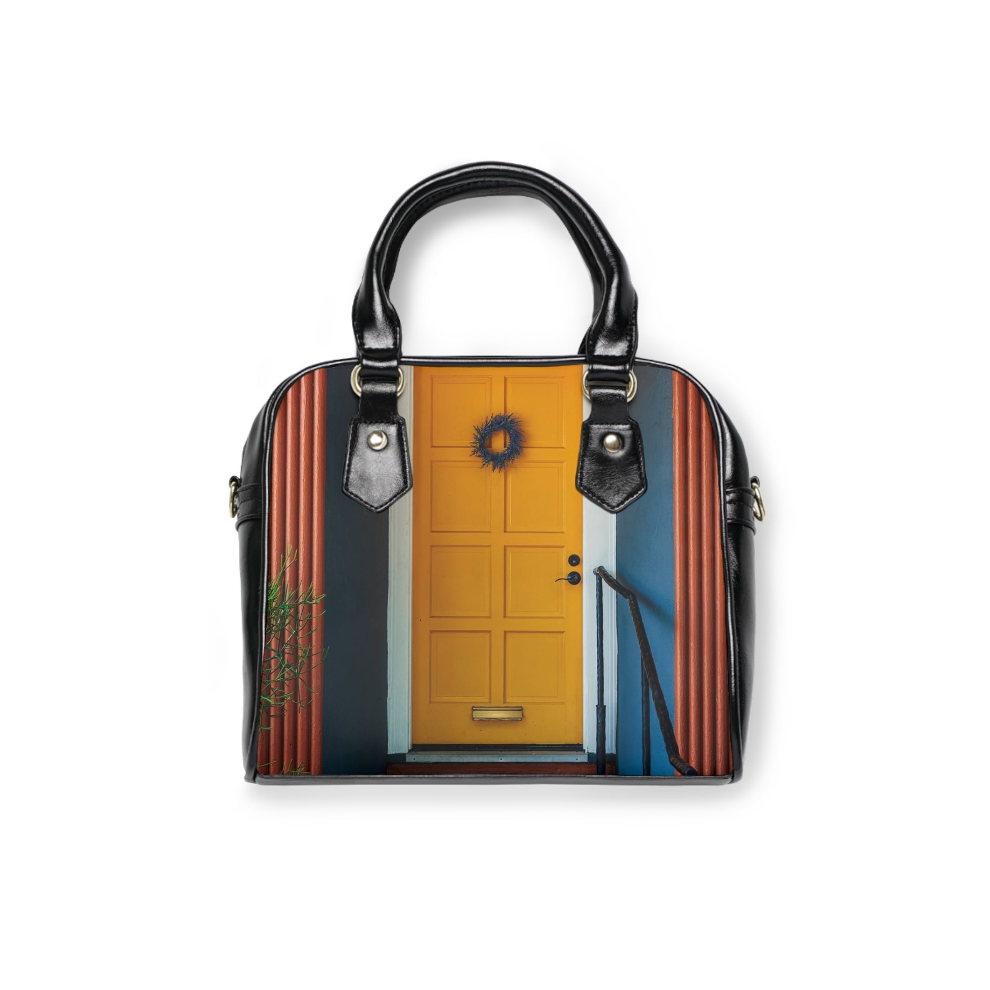 The Yellow Door by Mariah Adams Hand Bag