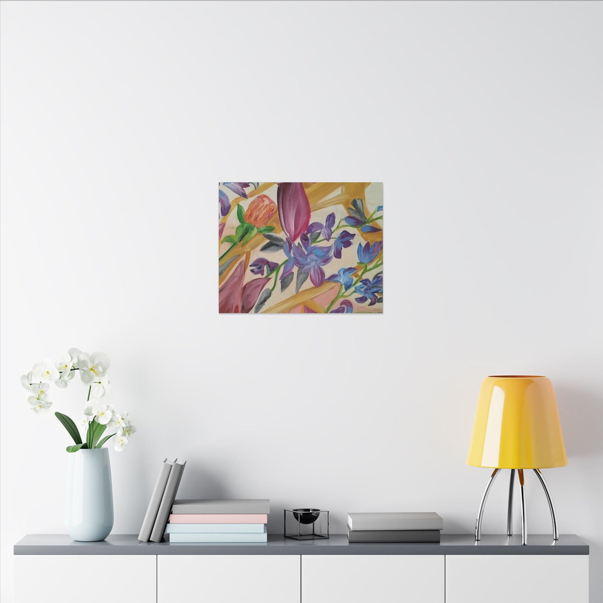 'A Dream of Flowers' Canvas
