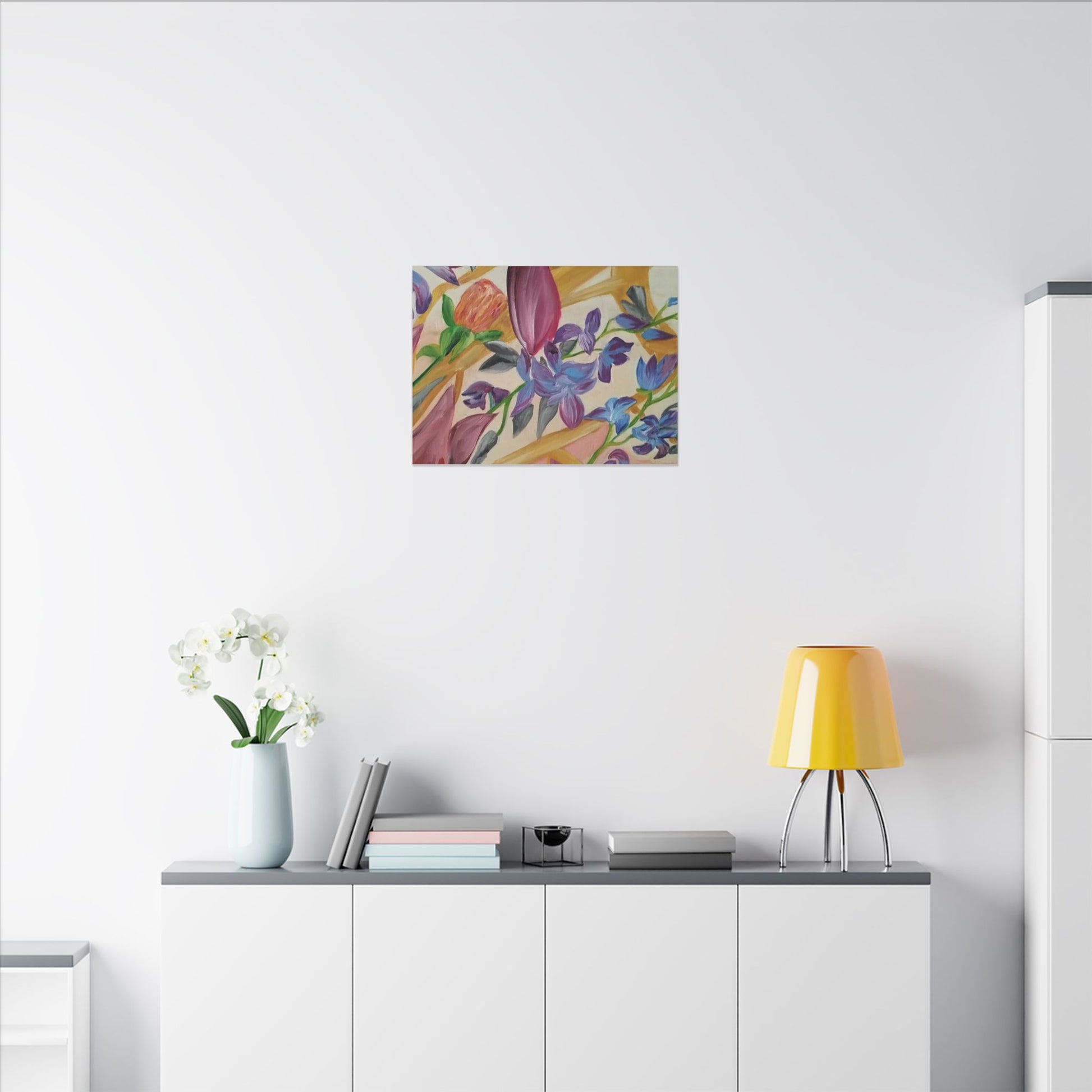 'A Dream of Flowers' Canvas