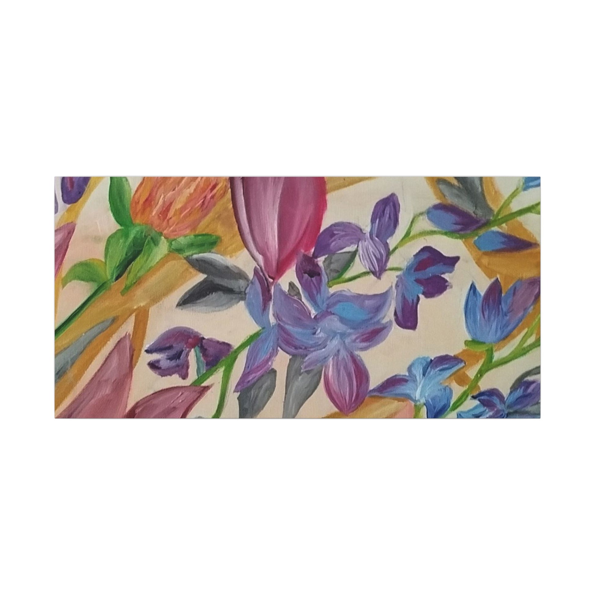 'A Dream of Flowers' Canvas