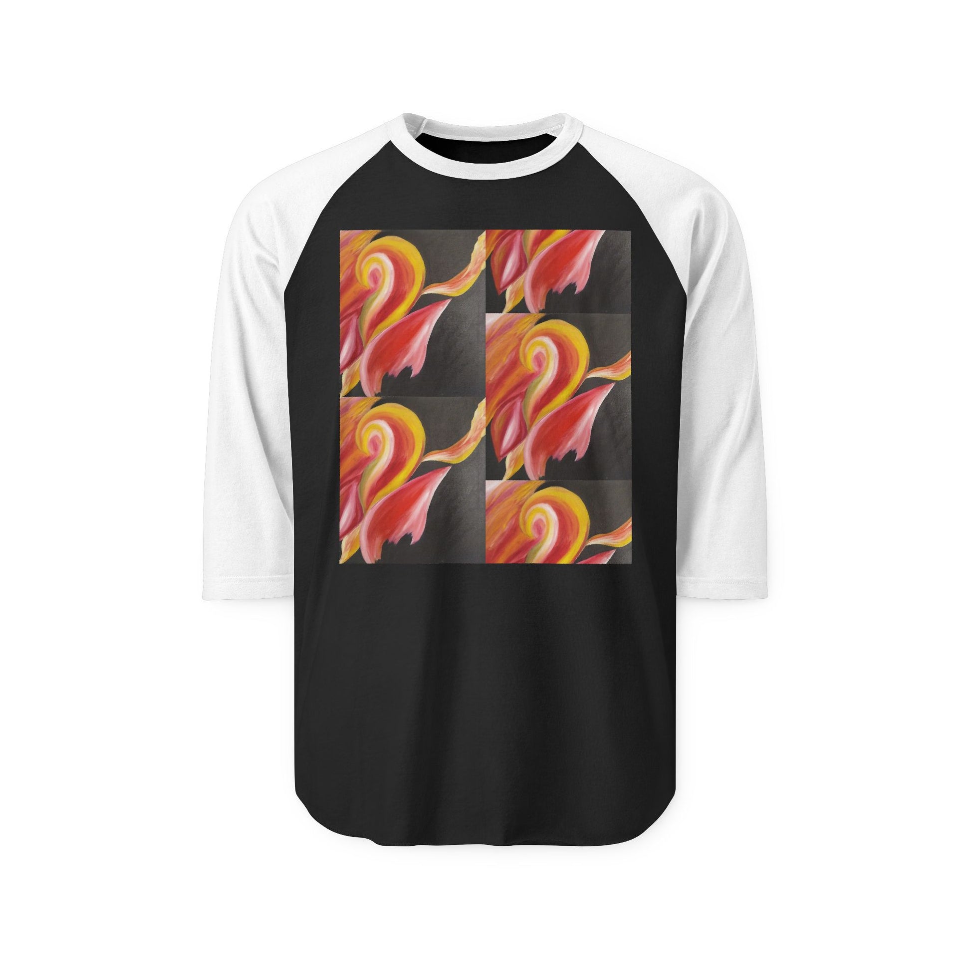 Unisex Three-Quarter Sleeve Raglan Shirt