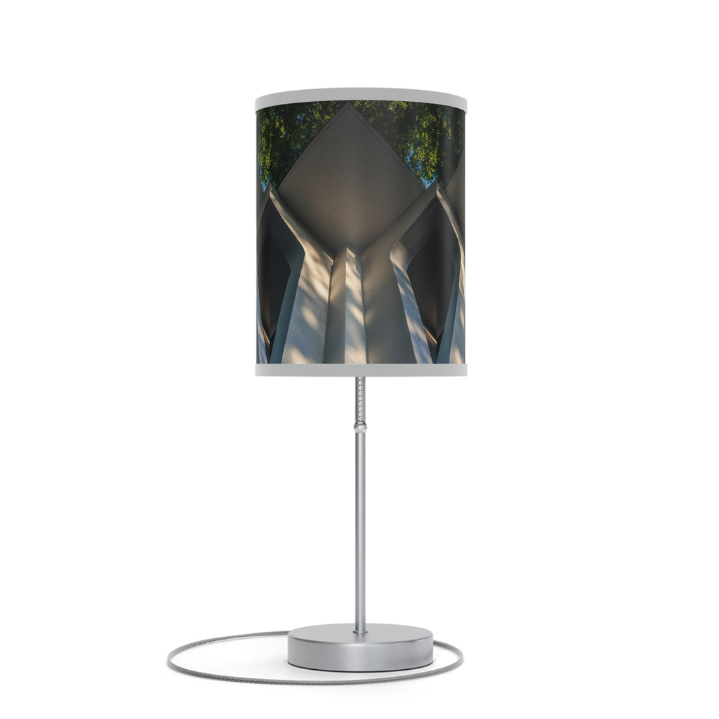 Geometric Corner Table Lamp