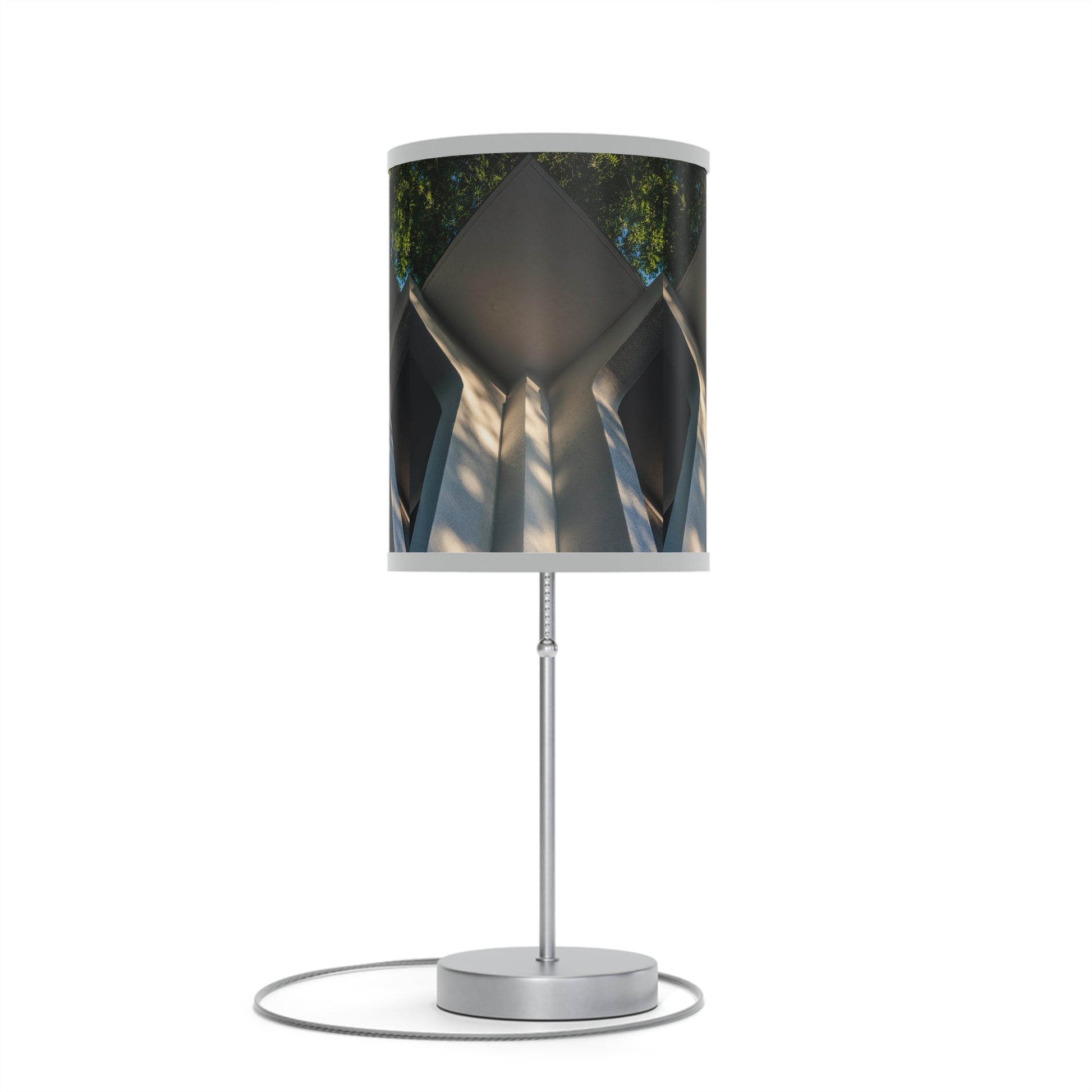 Geometric Corner Table Lamp