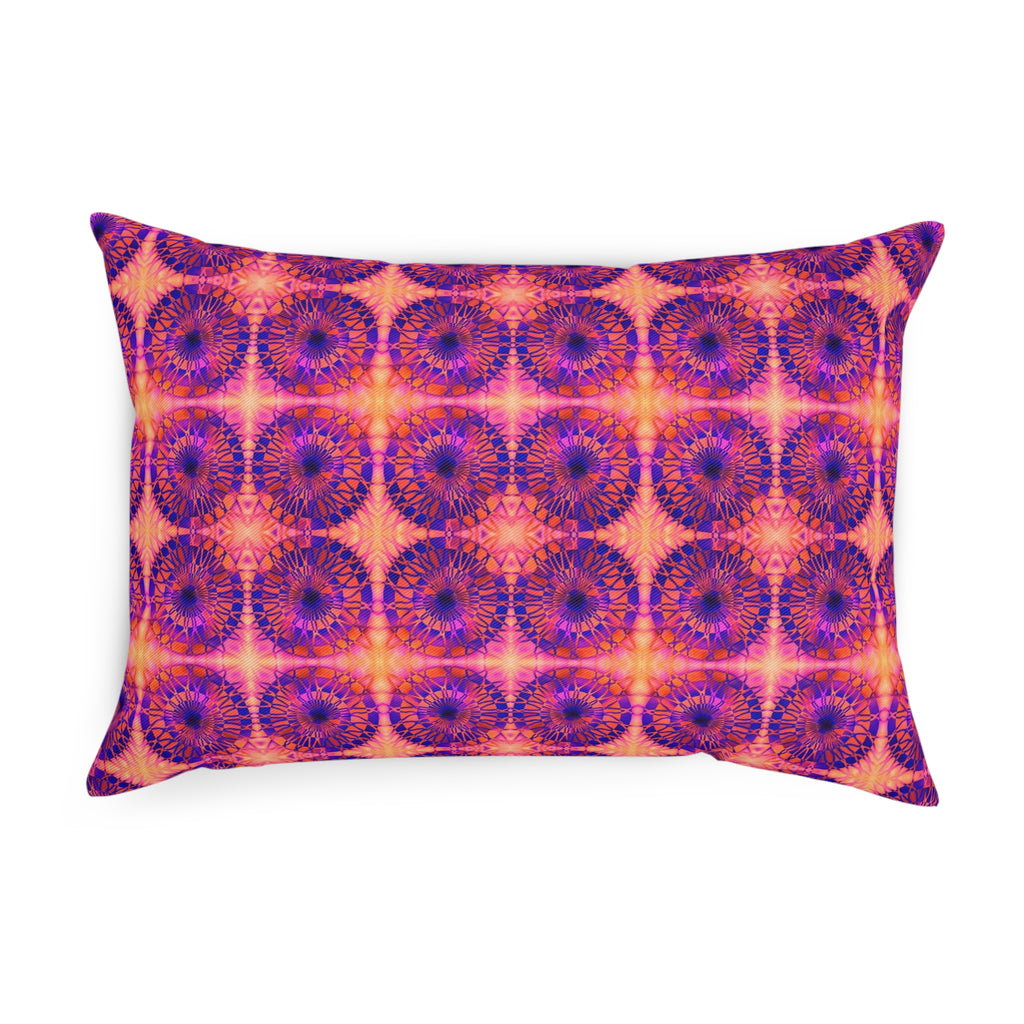 Net Circles by Uta Feinstein Pillow