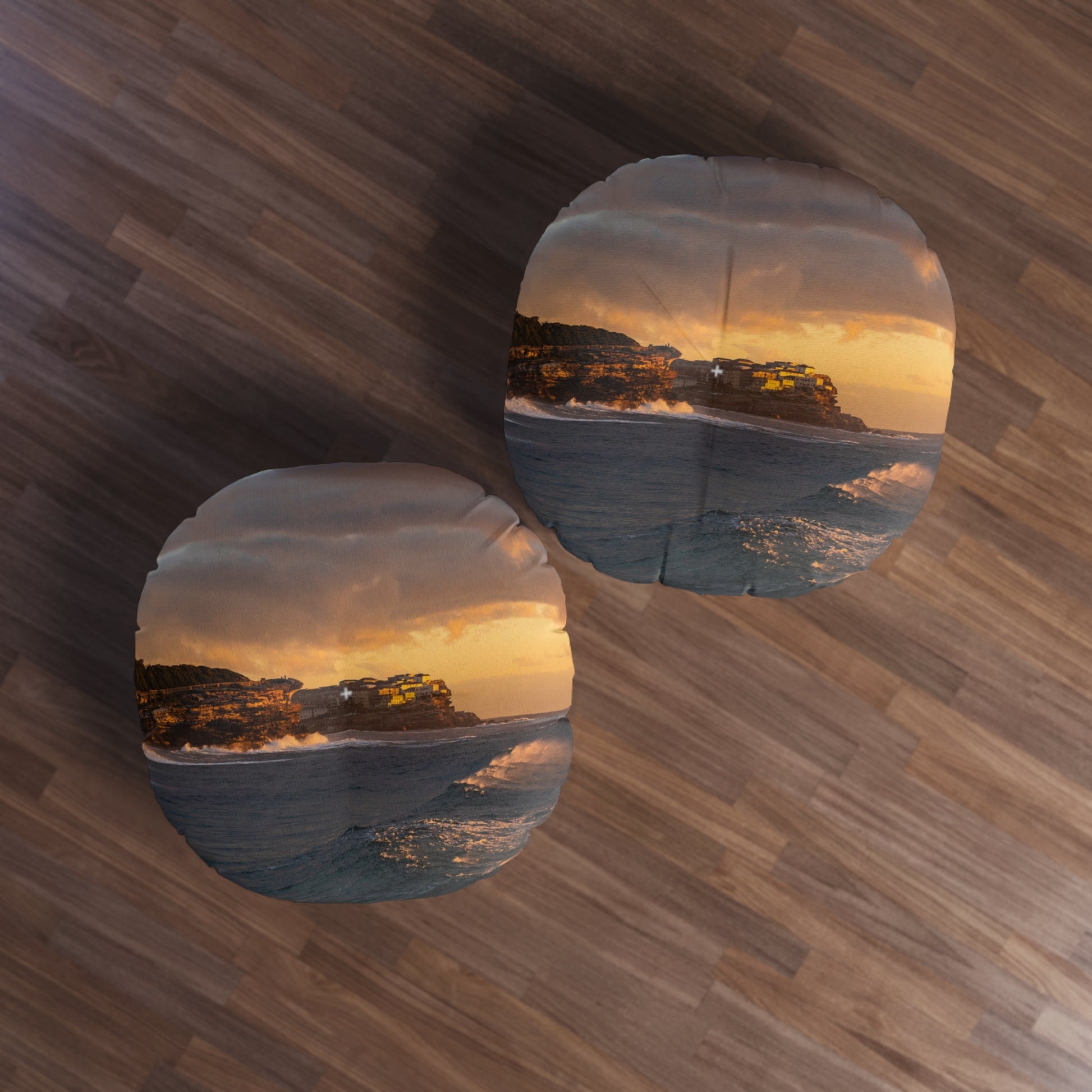 Bronte Surf Tufted Floor Pillow