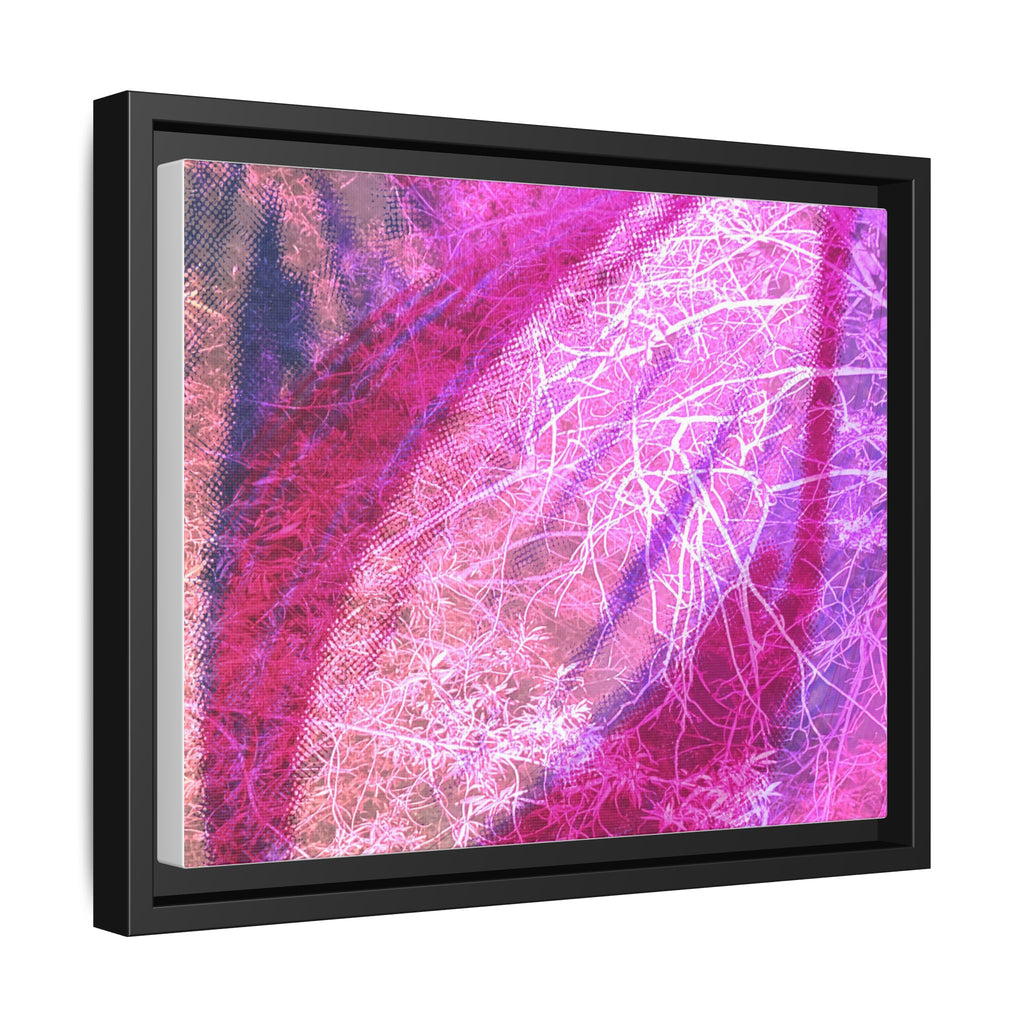 'A Bloom' Framed Canvas Art