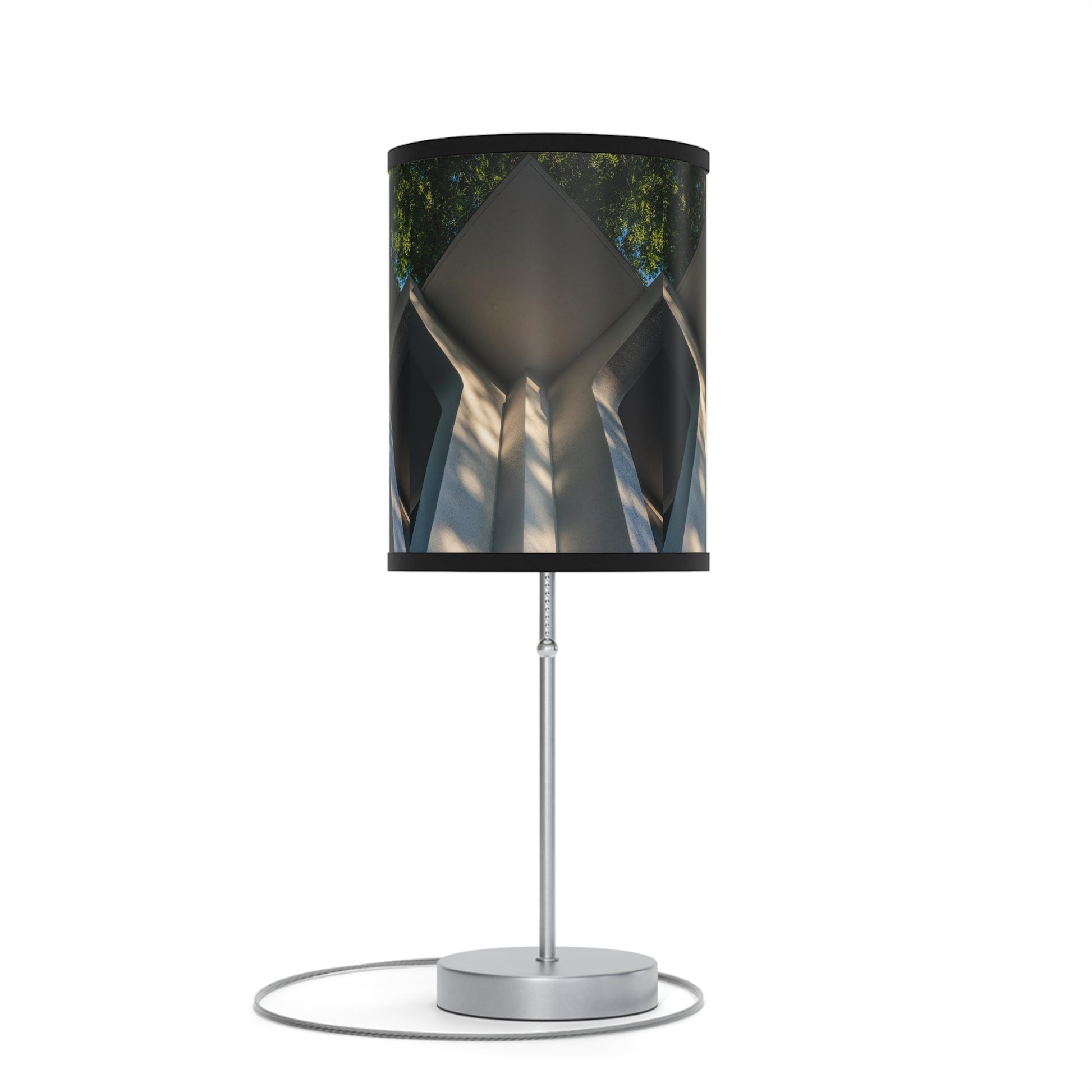 Geometric Corner Table Lamp