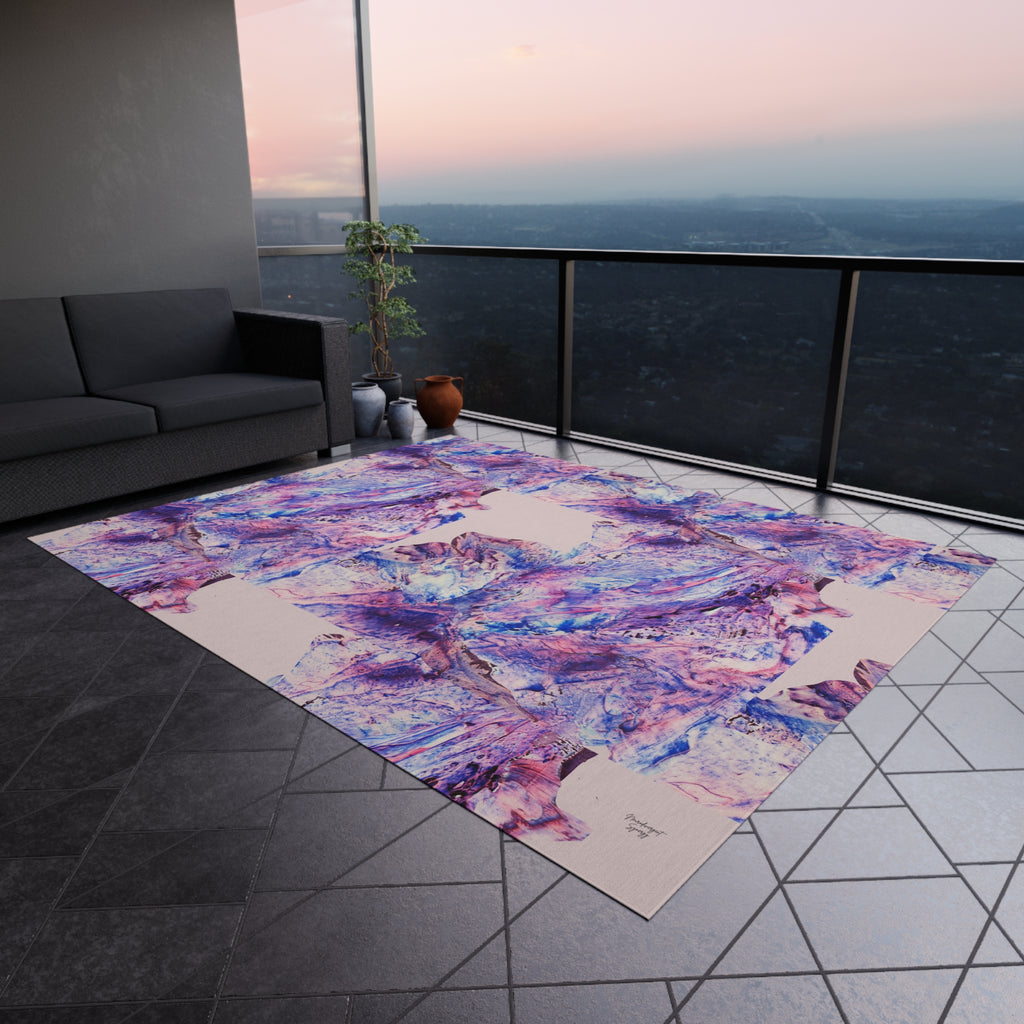 Butterfly by Lu Meng Outdoor Rug