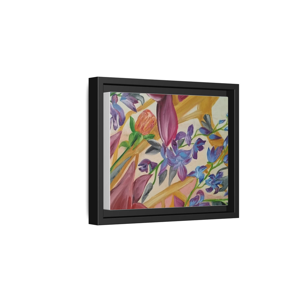'A Dream of Flowers' Framed Canvas Art