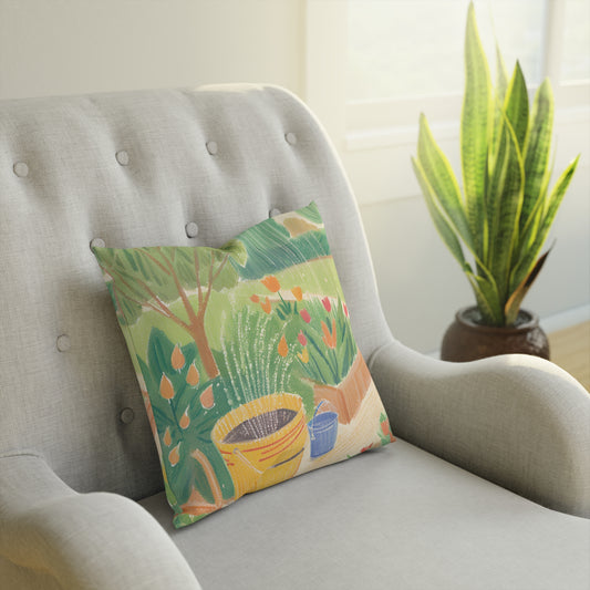 Rain Garden Eco-Friendly Pillow