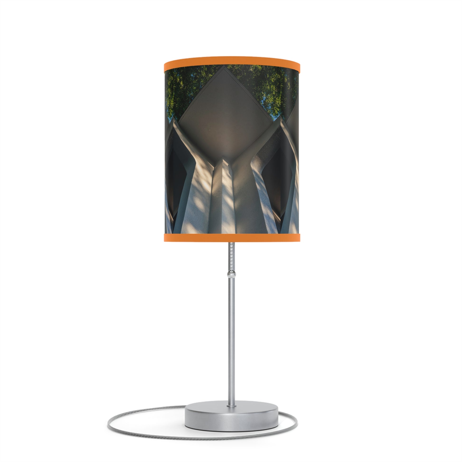Geometric Corner Table Lamp