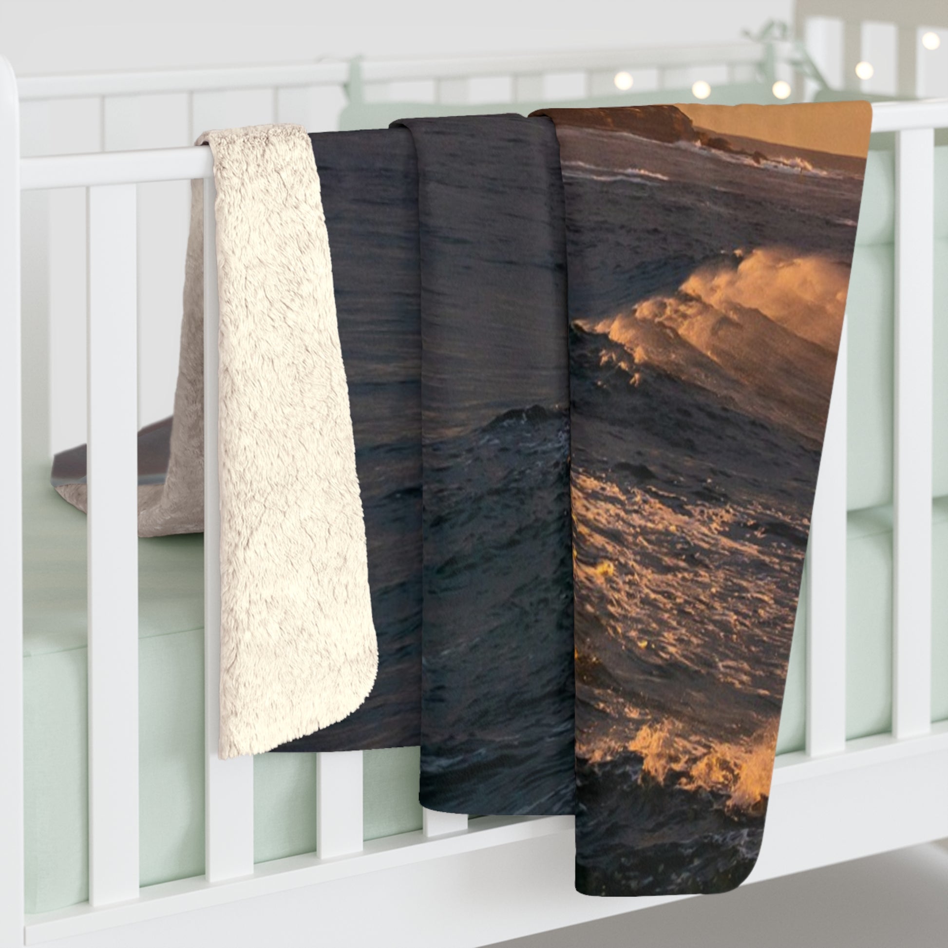 Bronte Surf Fleece Blanket