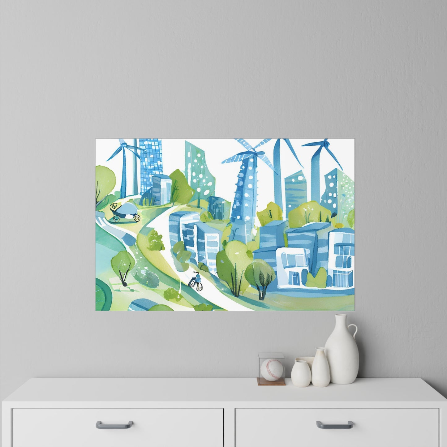 The City Wall Decals