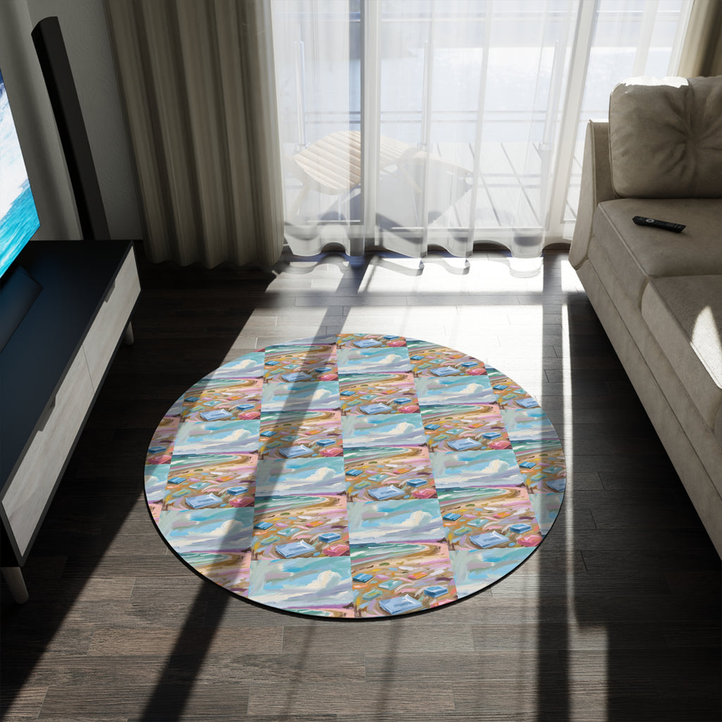 The Beach Round Rug