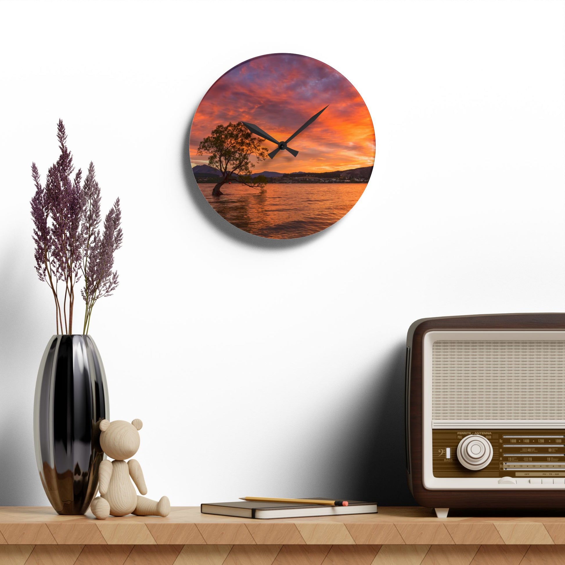 Wanaka Queenstown Wall Clock