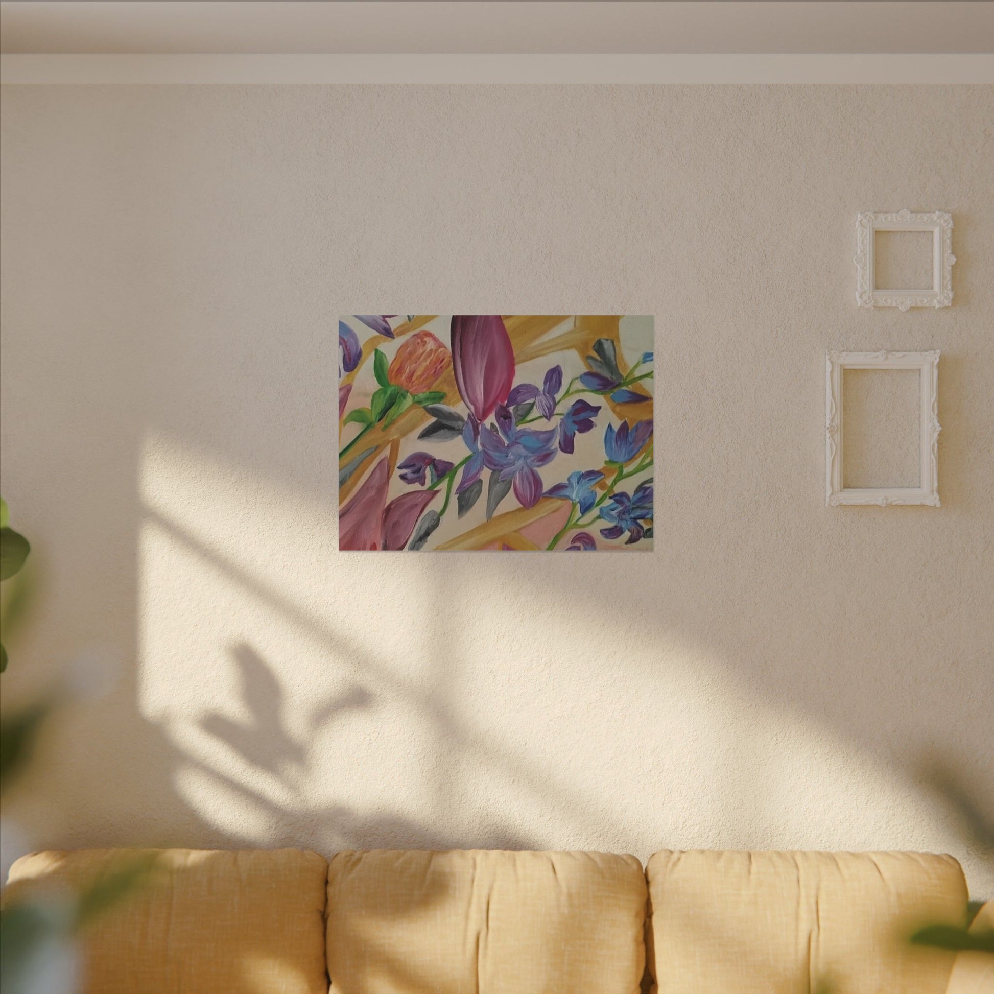 'A Dream of Flowers' Canvas
