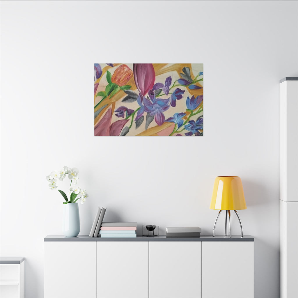 'A Dream of Flowers' Canvas