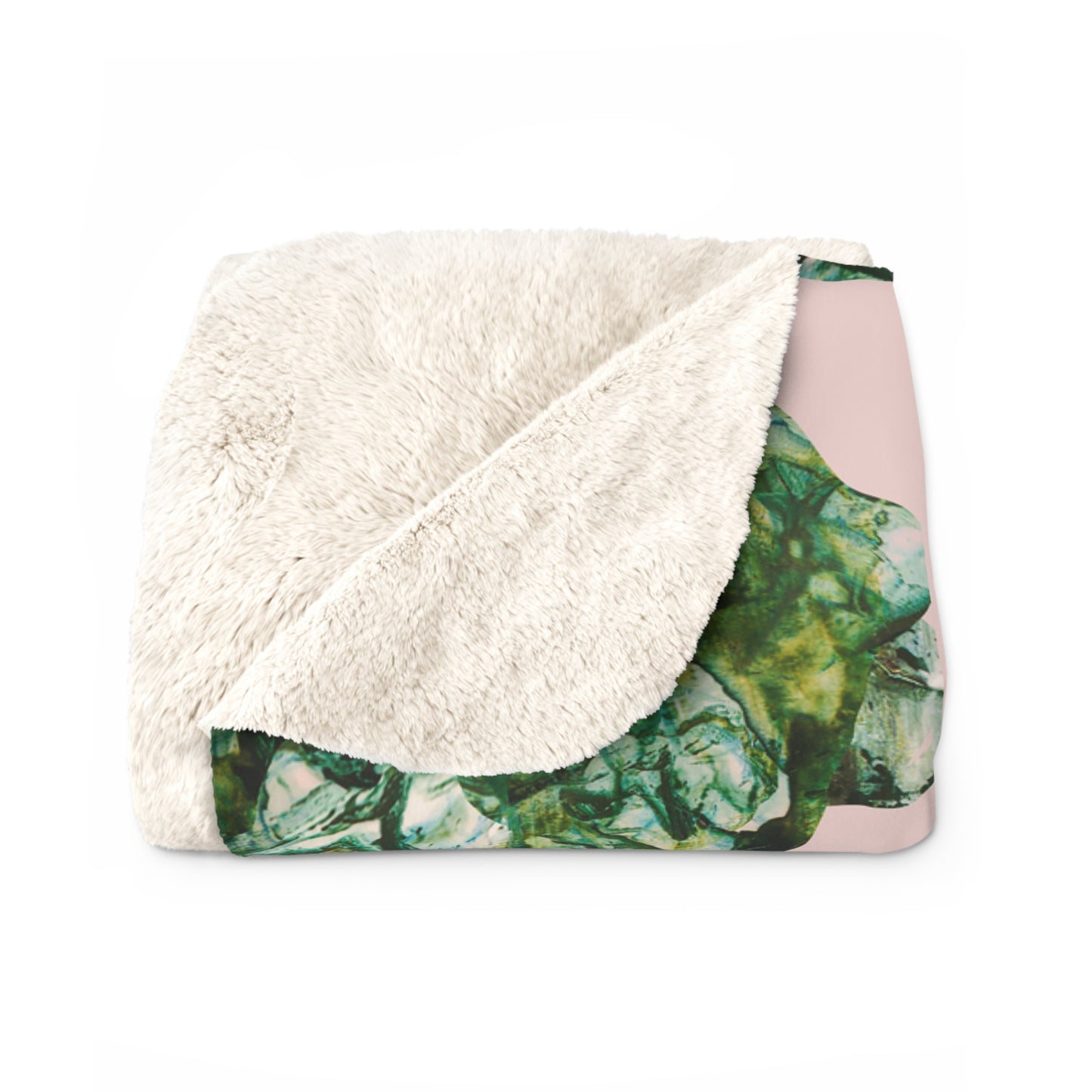 Vegetating  by Lu Meng  Sherpa Fleece Blanket