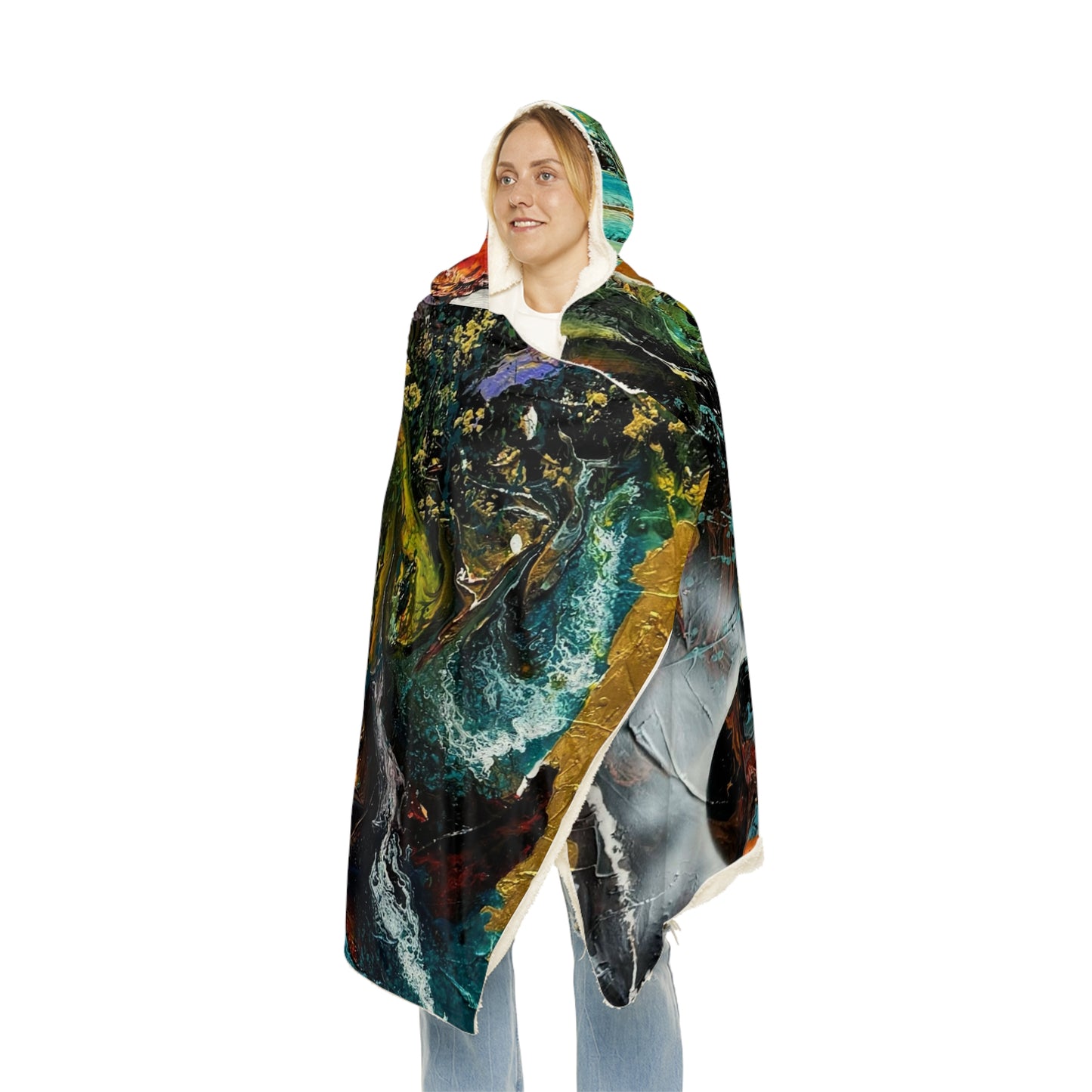 Headspace by James Sherwood Snuggle Blanket