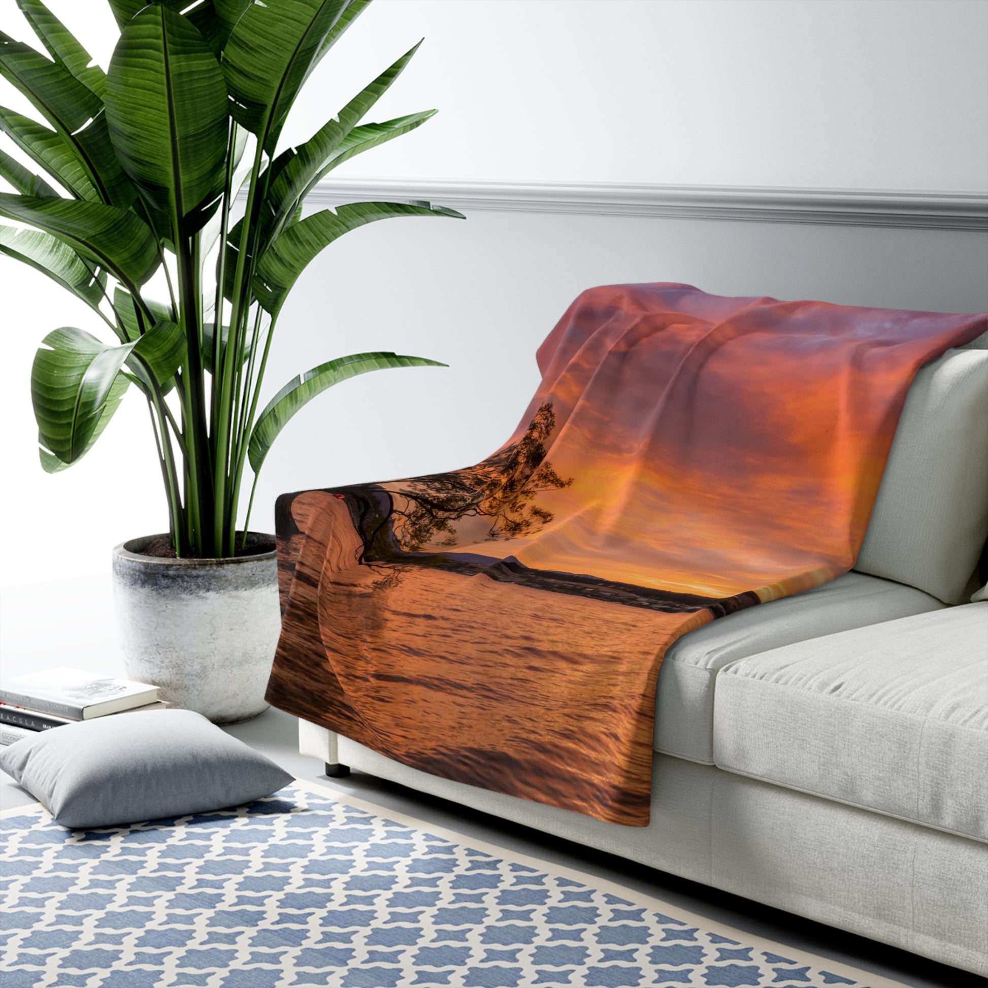 Wanaka Queenstown Fleece Blanket