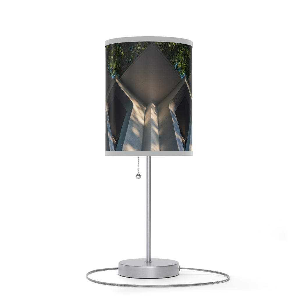 Geometric Corner Table Lamp