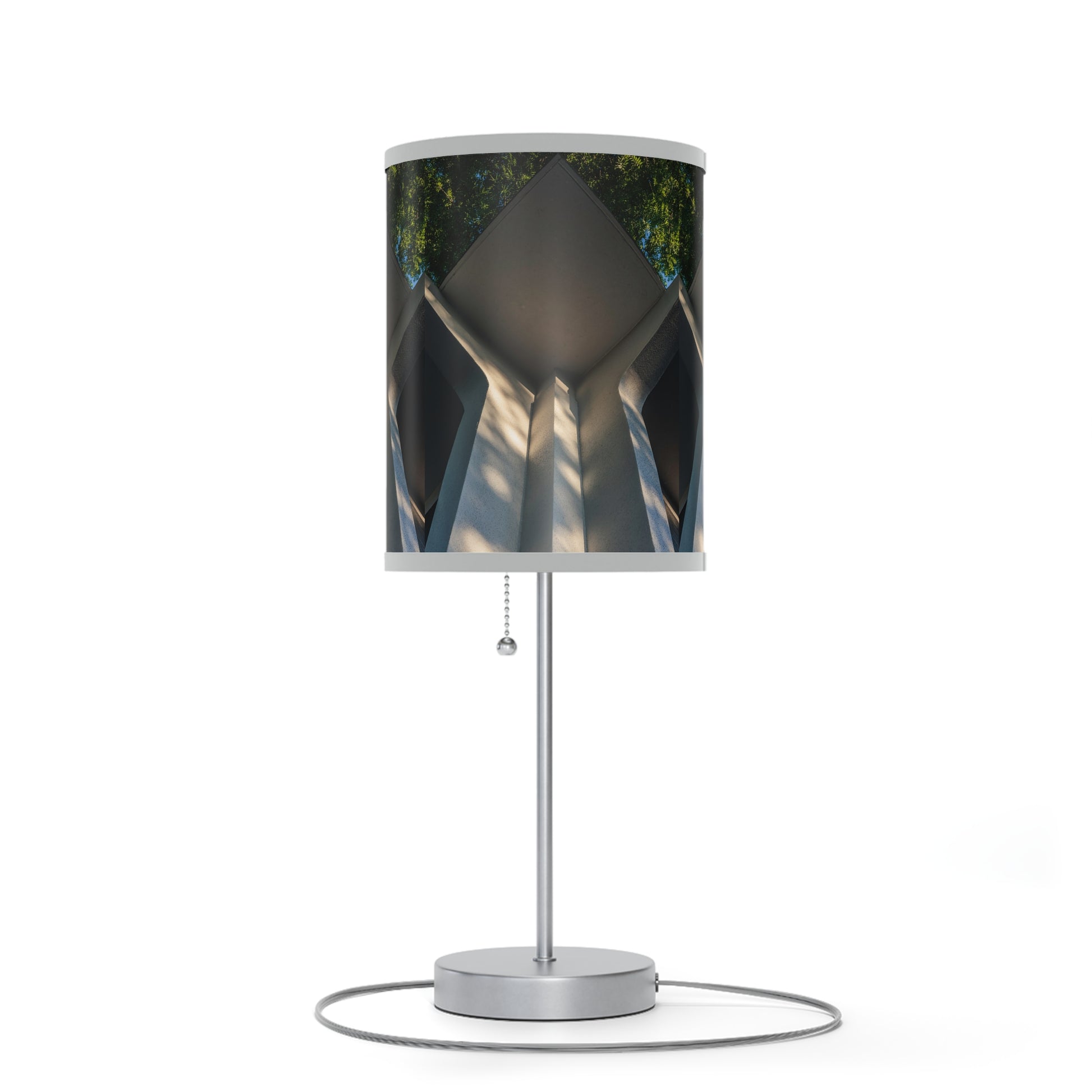 Geometric Corner Table Lamp
