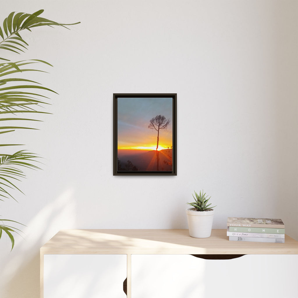 'A Root Light'  Framed Canvas Art