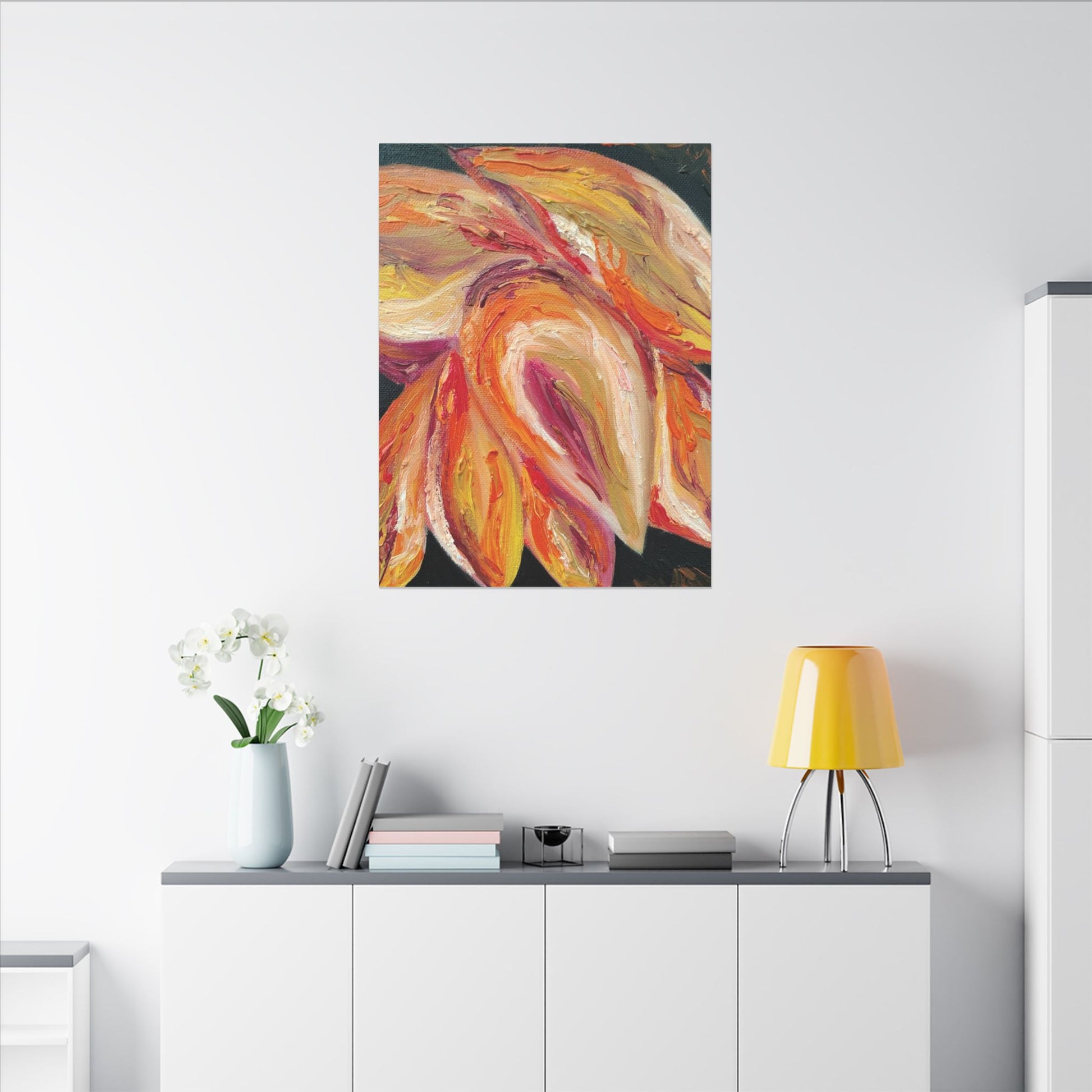 ' A Dramatic Awakening' Canvas