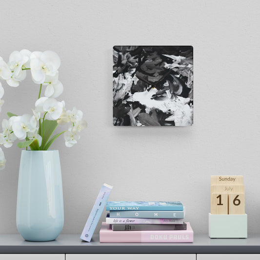 The Artist's Palette by Farooq: In The Shadows Clock