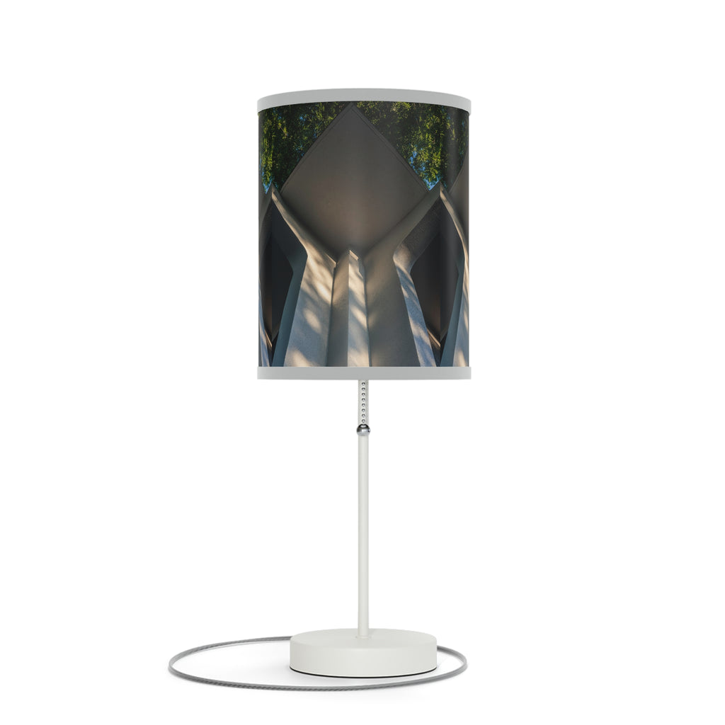 Geometric Corner Table Lamp