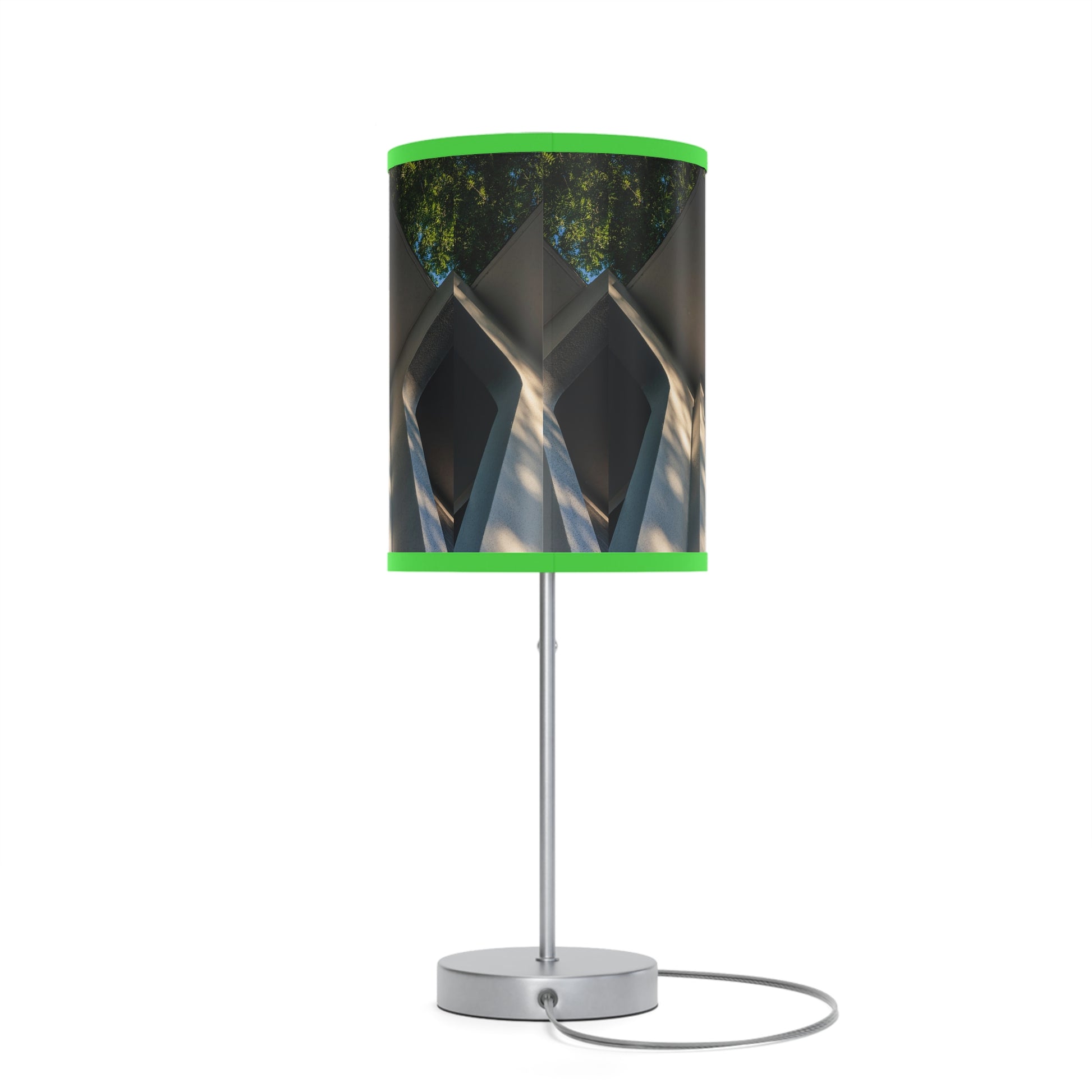 Geometric Corner Table Lamp