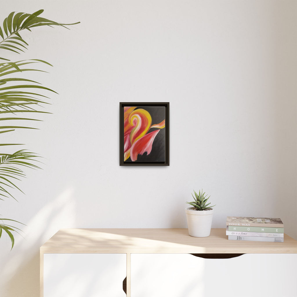 'A Autistic Phoenix' Framed Canvas Art
