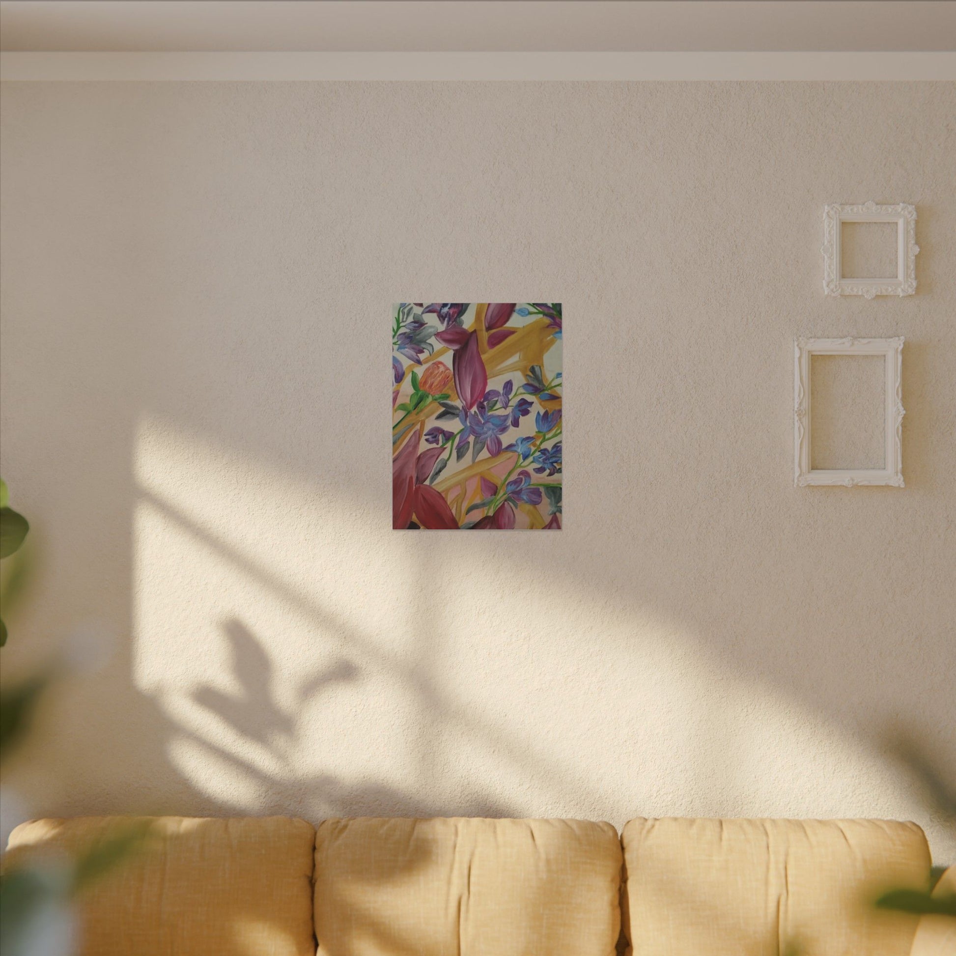 'A Dream of Flowers' Canvas