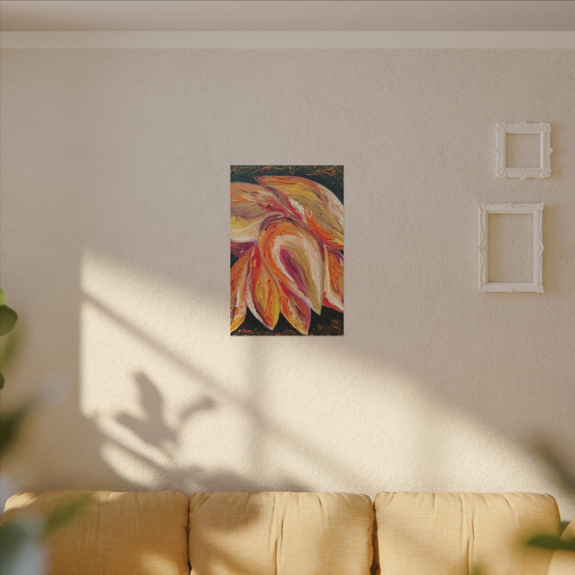 ' A Dramatic Awakening' Canvas