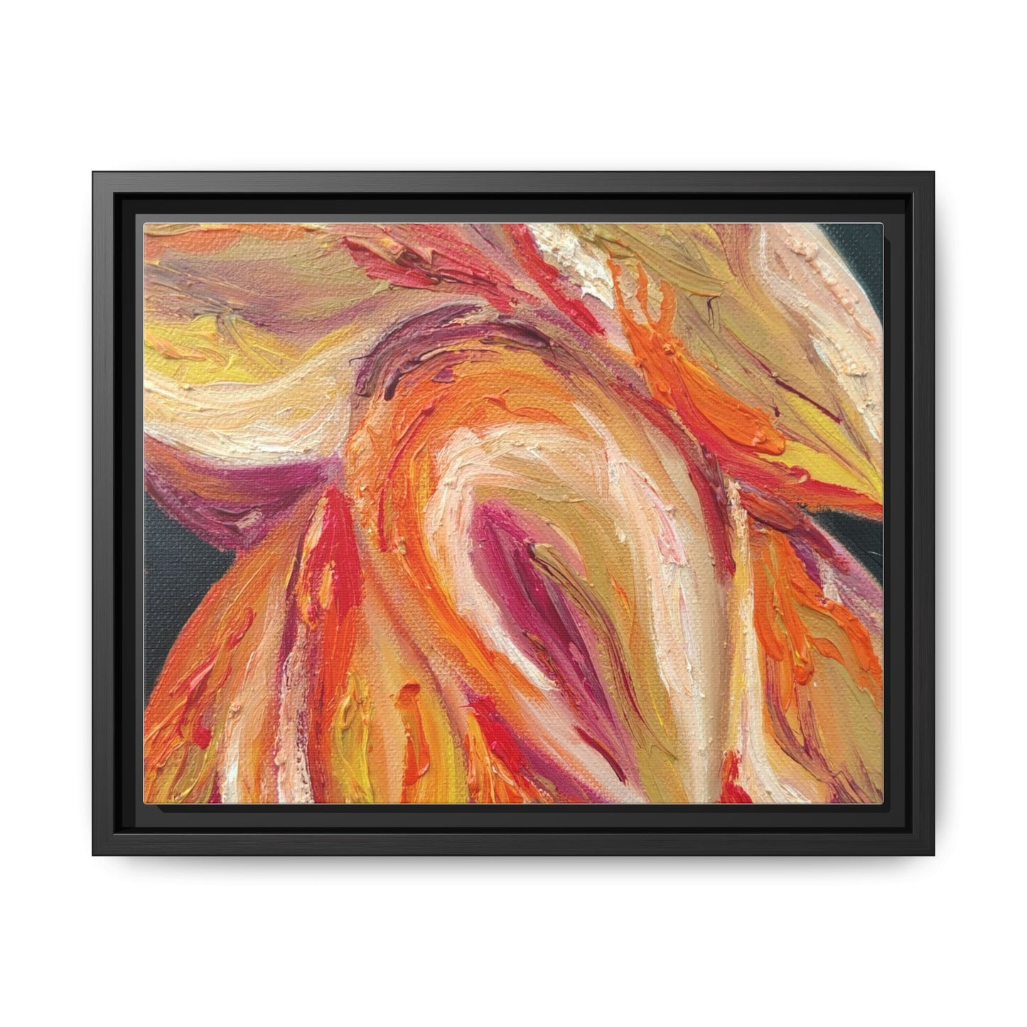 Dramatic Awakening Framed Canvas Art