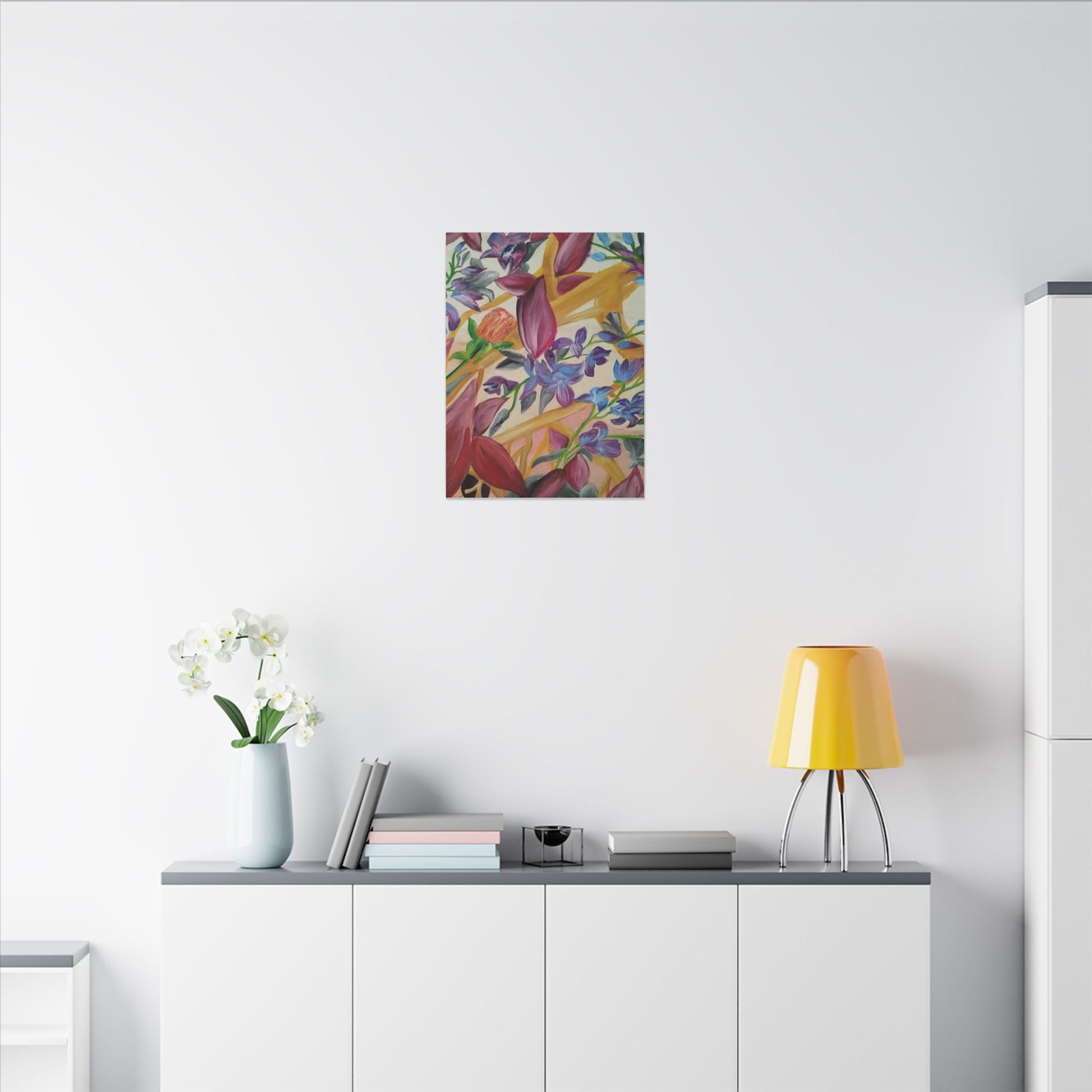 'A Dream of Flowers' Canvas