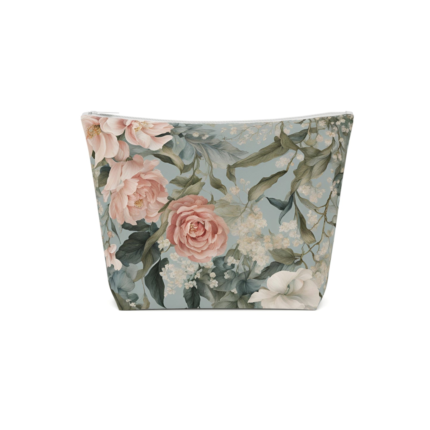 Floral Cotton Cosmetic Bag