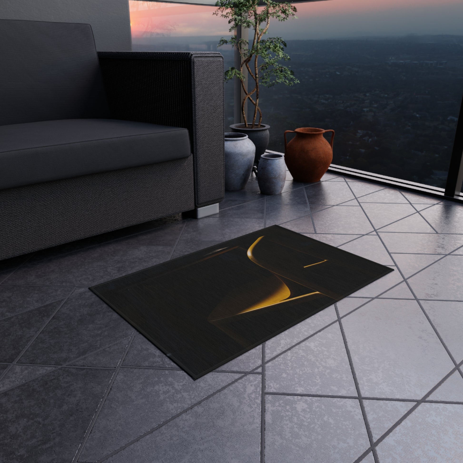 Shadow Chair Outdoor Rug