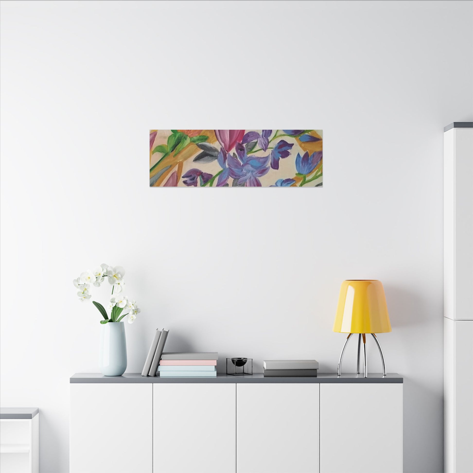 'A Dream of Flowers' Canvas