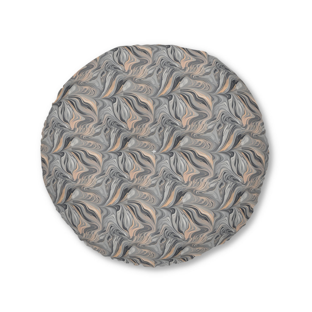 Stonescape Round Tufted Floor Pillow