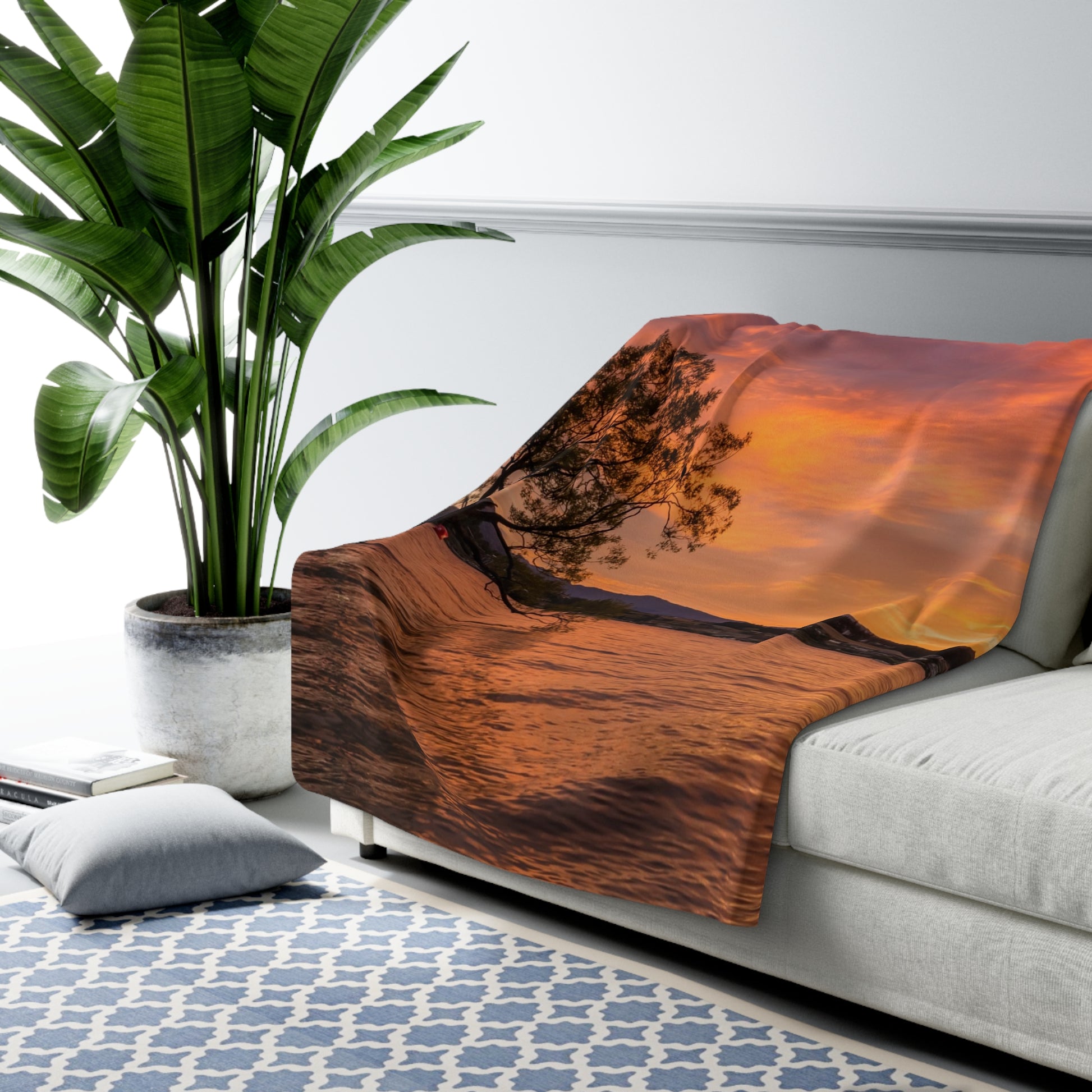 Wanaka Queenstown Fleece Blanket