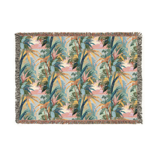 Into The Woods 100% Cotton Cozy Blanket