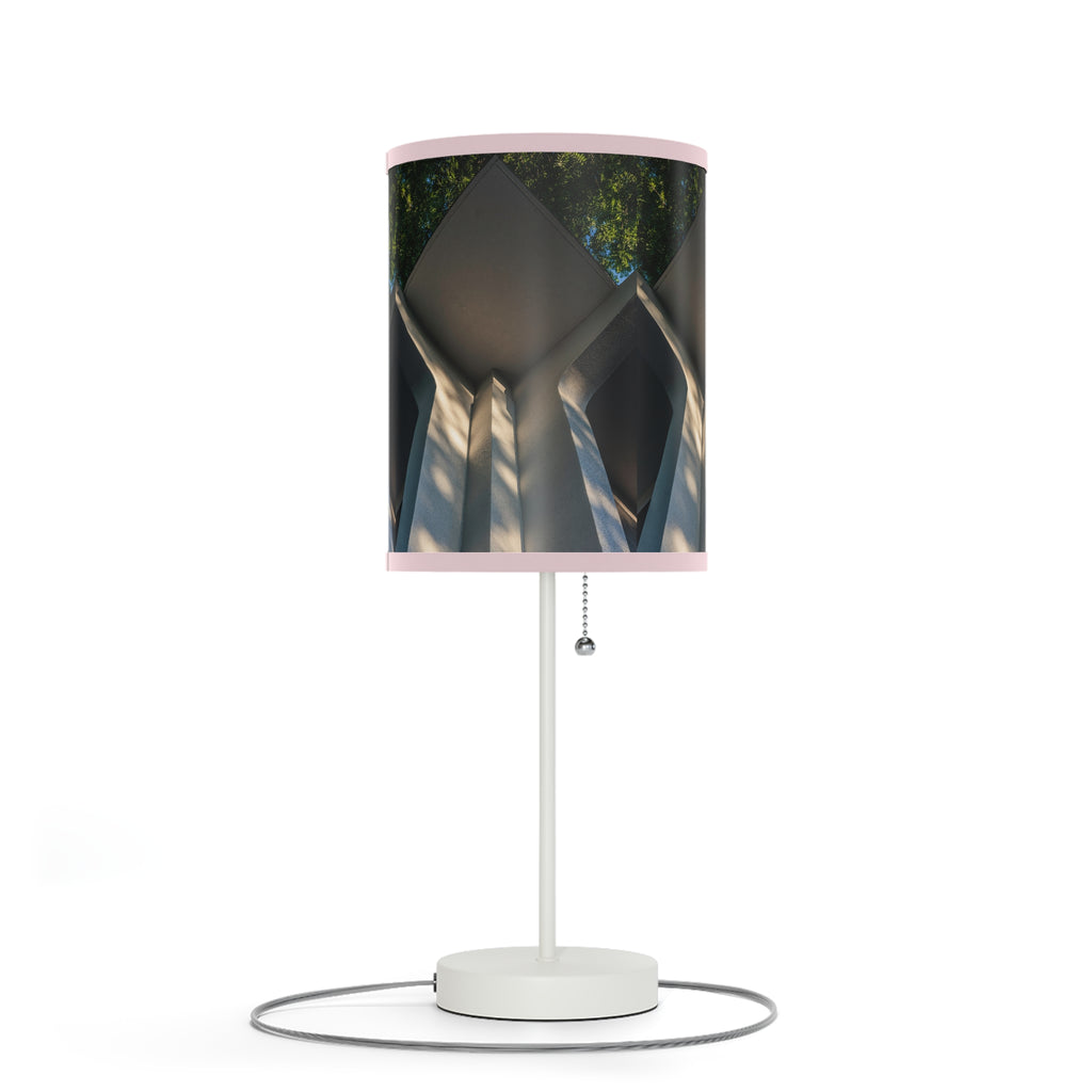 Geometric Corner Table Lamp