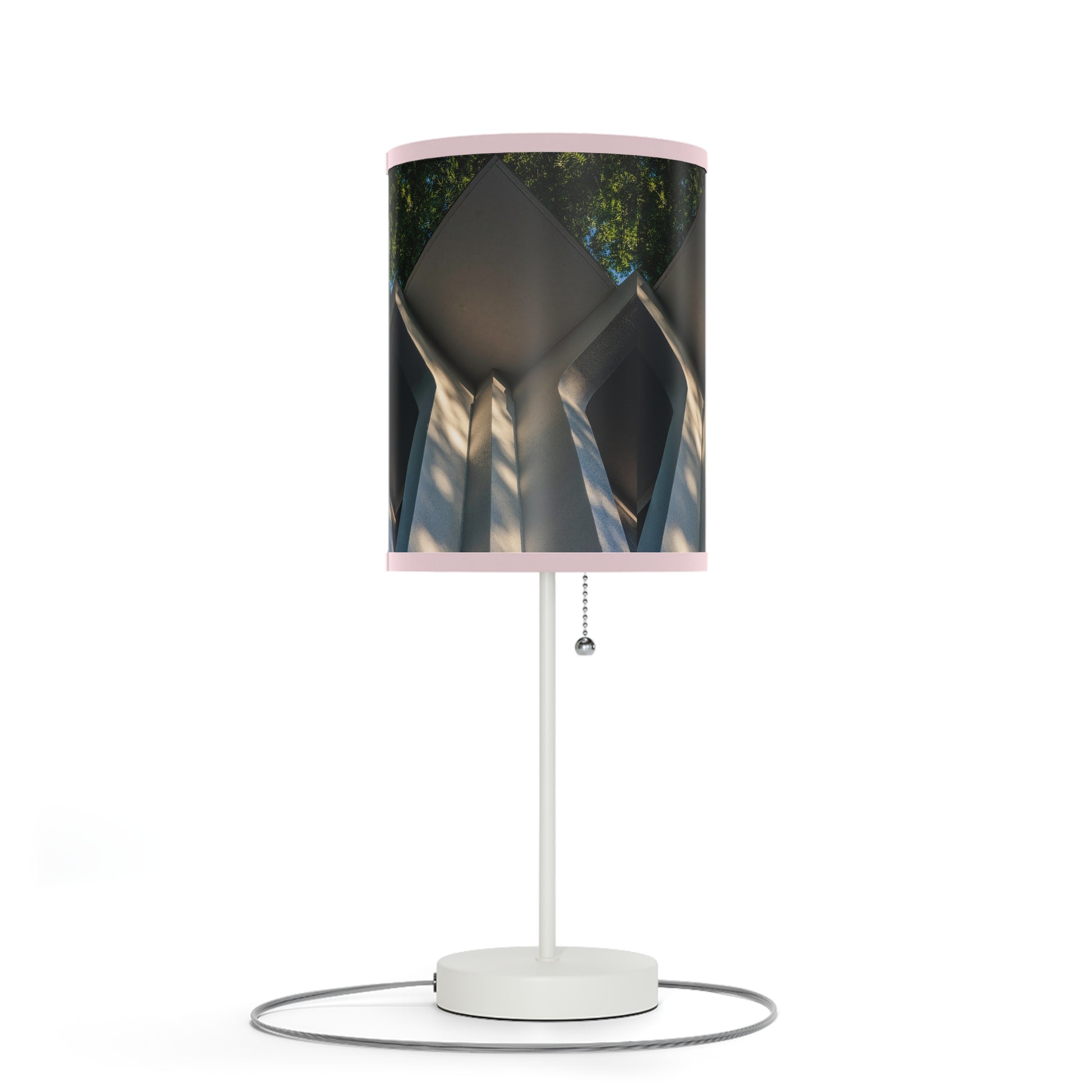 Geometric Corner Table Lamp
