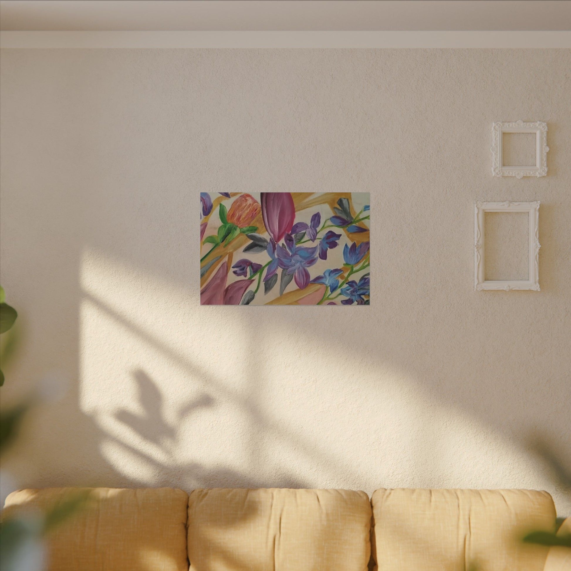 'A Dream of Flowers' Canvas
