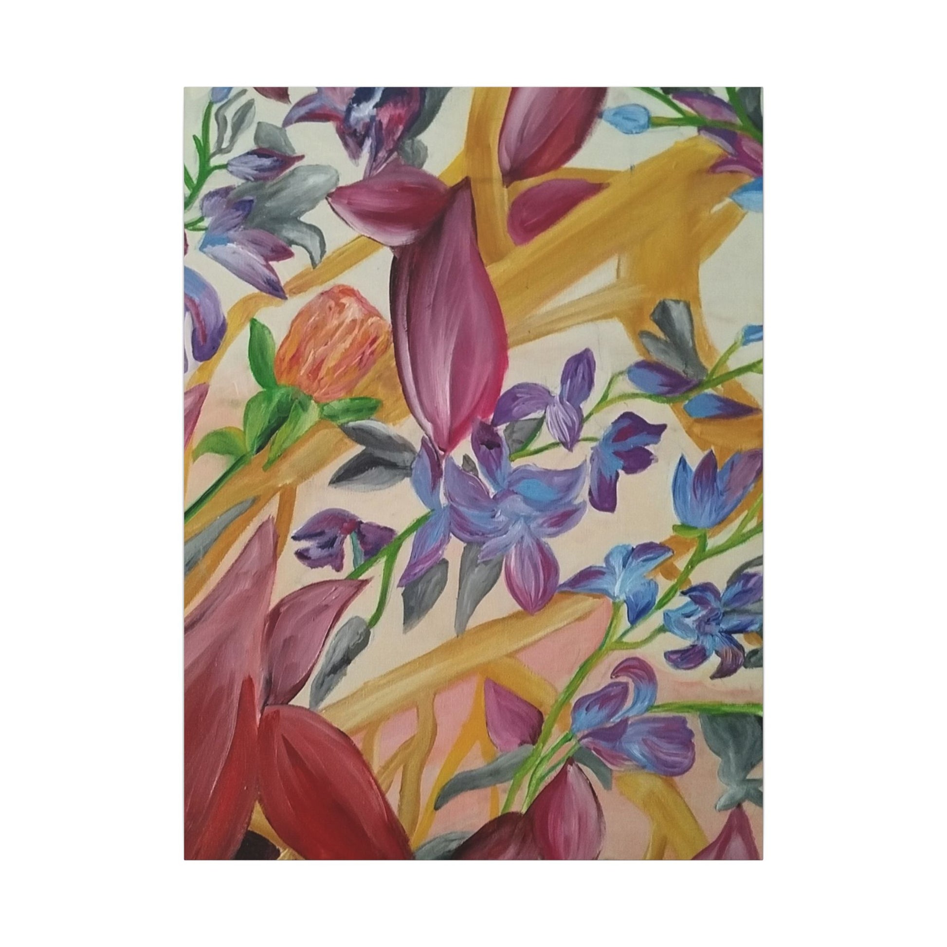 'A Dream of Flowers' Canvas