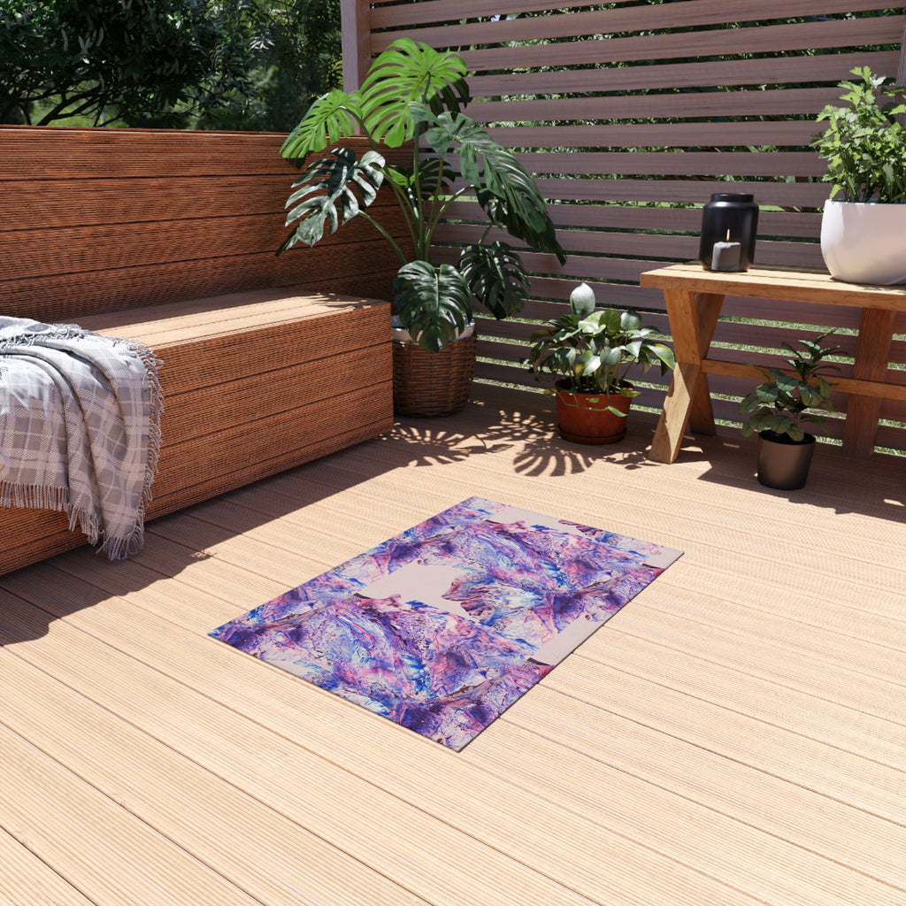 Butterfly by Lu Meng Outdoor Rug