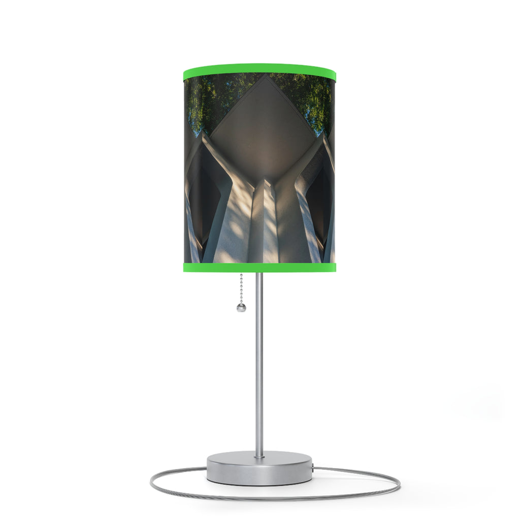 Geometric Corner Table Lamp