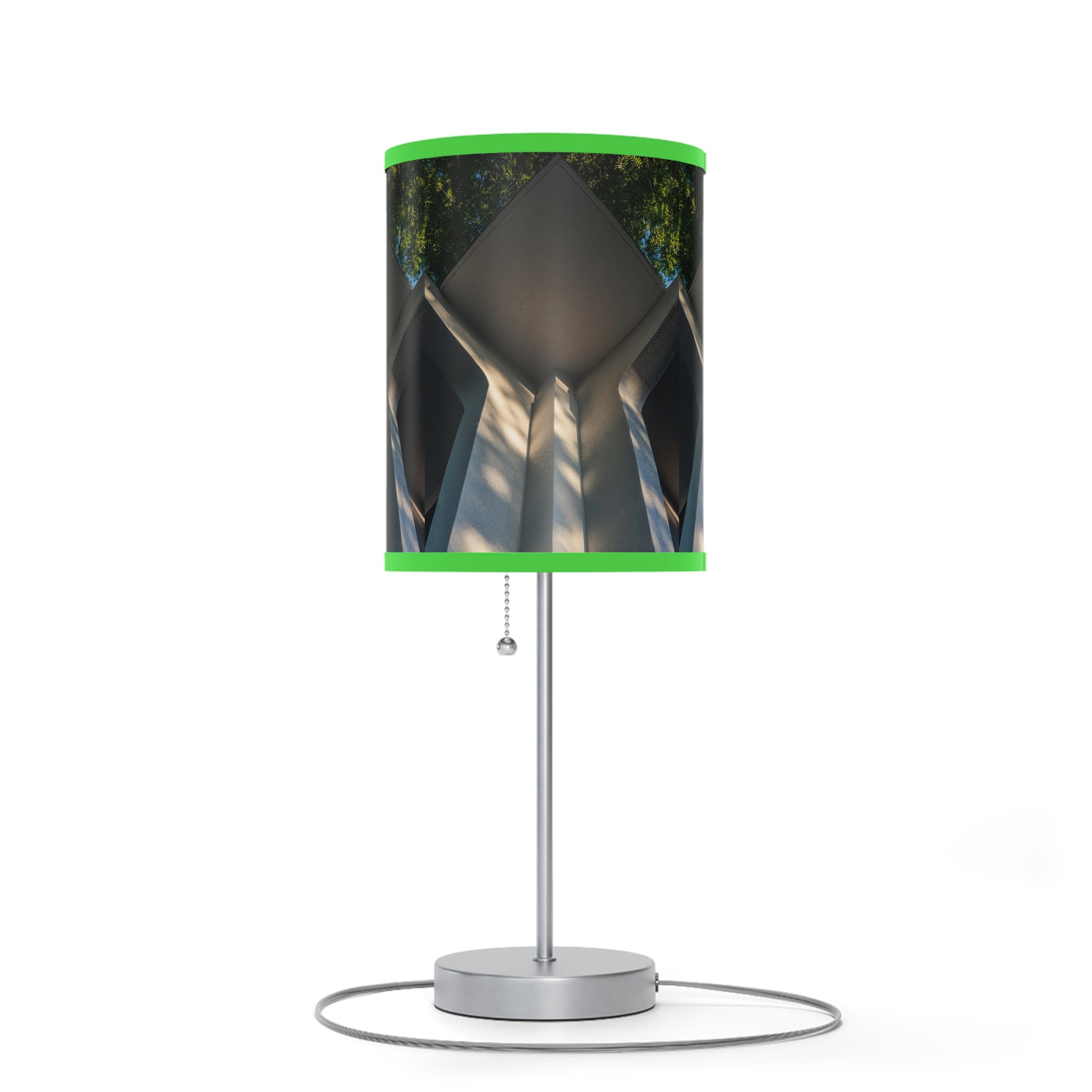 Geometric Corner Table Lamp